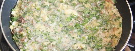 плов с балыглы кюкю. Шаг 15