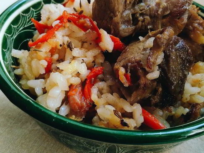 Рецепт плова с бараниной