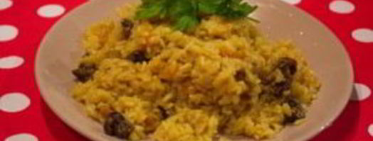 плов с белыми грибами. Шаг 6