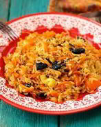 Плов с черносливом