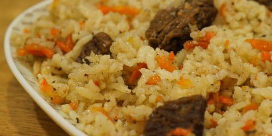 Плов с говядиной в мультиварке