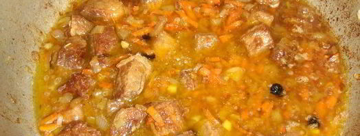 плов с говядиной. Шаг 7