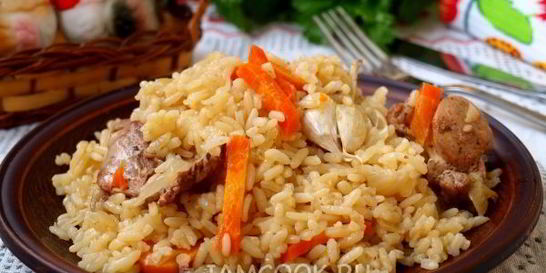 Плов с кроликом