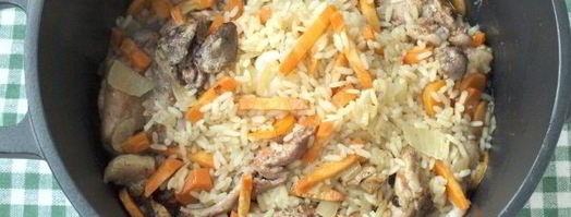 плов с кроликом. Шаг 9