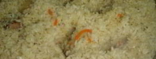 плов с курицей и изюмом. Шаг 7