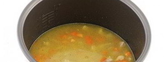 плов с курицей в мультиварке. Шаг 6