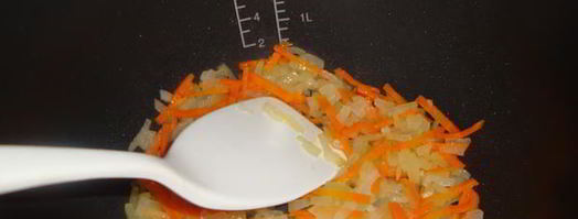 плов с морепродуктами в мультиварке. Шаг 2