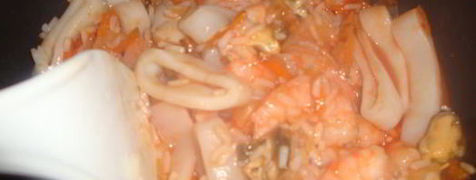 плов с морепродуктами в мультиварке. Шаг 5