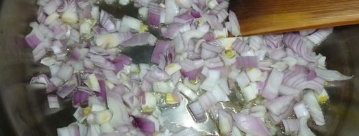 плов с мясом кролика и коричневым рисом. Шаг 2