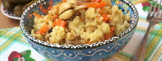 плов с нутом. Шаг 6