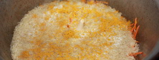 плов с приправой карри. Шаг 7