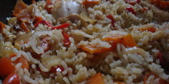 Плов с розмарином