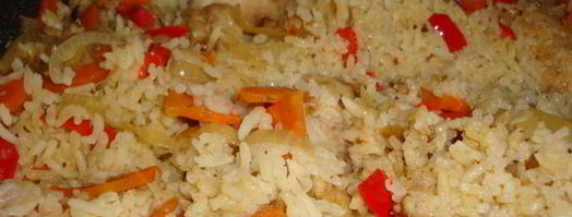 плов с розмарином. Шаг 13