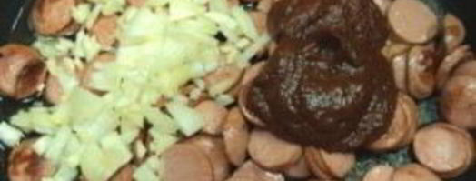 плов с сосиской. Шаг 4