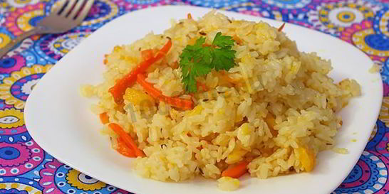 Плов с тыквой