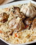 Плов с уткой в казане