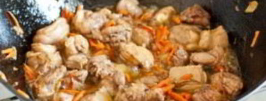 плов с уткой в казане. Шаг 5