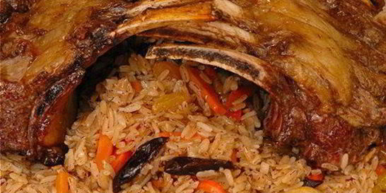 Плов с ягнятиной