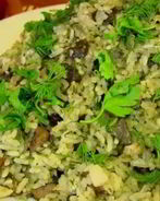 Плов с зеленью