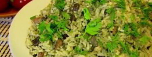 плов с зеленью. Шаг 4