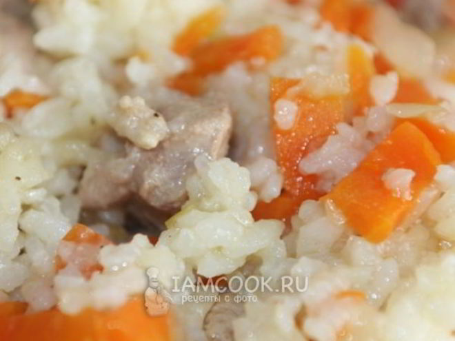 Рецепт плова со свининой в горшочках