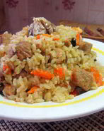 Плов со свининой в мультиварке