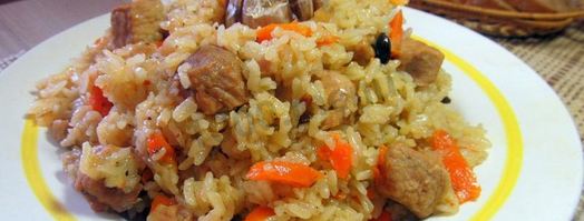 плов со свининой в мультиварке. Шаг 20