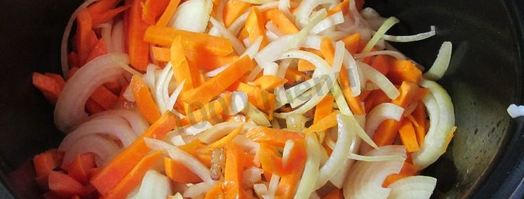 плов со свининой в мультиварке. Шаг 8