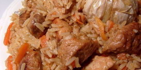 Плов со свининой