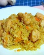 Плов в духовке с курицей