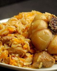 Плов в горшочке с курицей