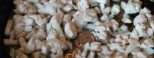 плов в микроволновке с курицей. Шаг 5