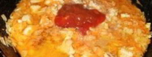 плов в микроволновке с курицей. Шаг 7