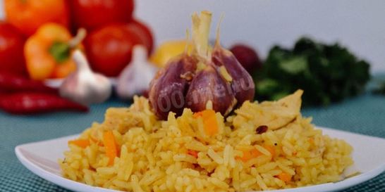 Плов в микроволновке