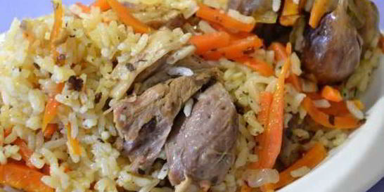 Плов в скороварке