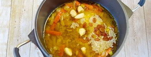 постный плов с овощами. Шаг 9