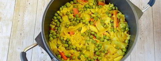 постный плов с овощами. Шаг 11