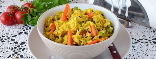 постный плов с овощами. Шаг 12