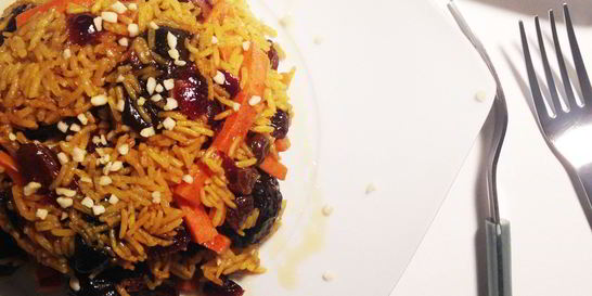 Сладкий плов по-индийски