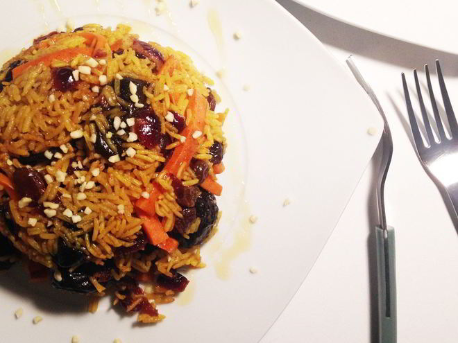 Рецепт сладкого плова по-индийски