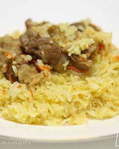 Традиционный плов с бараниной в мультиварке