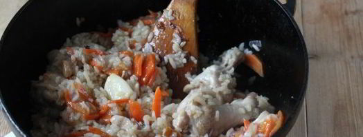 узбекский плов с курицей. Шаг 14