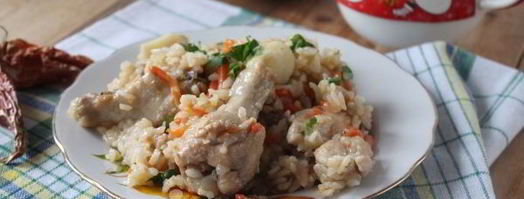 узбекский плов с курицей. Шаг 16