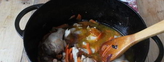 узбекский плов с курицей. Шаг 10