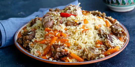 Узбекский плов в казане