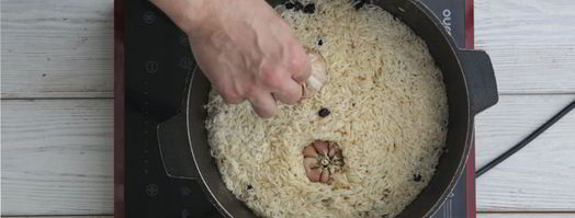 узбекский плов в казане. Шаг 11