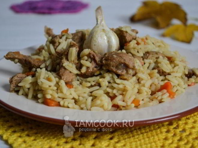 Рецепт узбекского плова в мультиварке