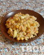 Вегетарианский плов с нутом