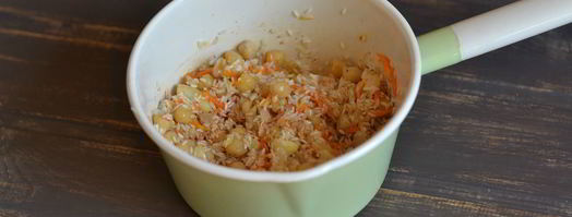 вегетарианский плов с нутом. Шаг 8