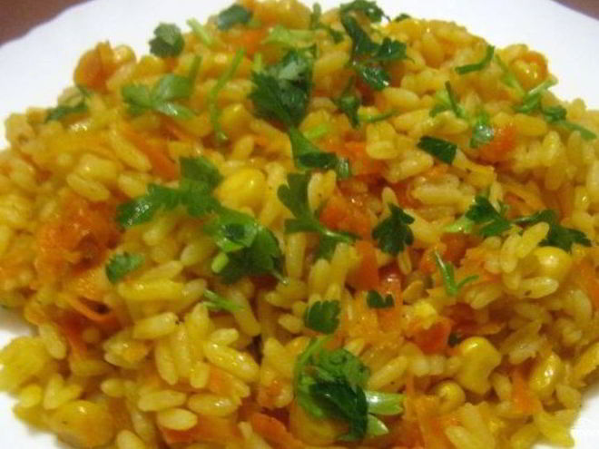 Рецепт вегетарианского плова с овощами